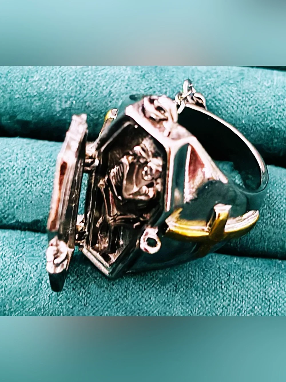 100Pcs Lot Men’s Rings Skull Snake Viking Lion Masonic Animal Gothic Punk
